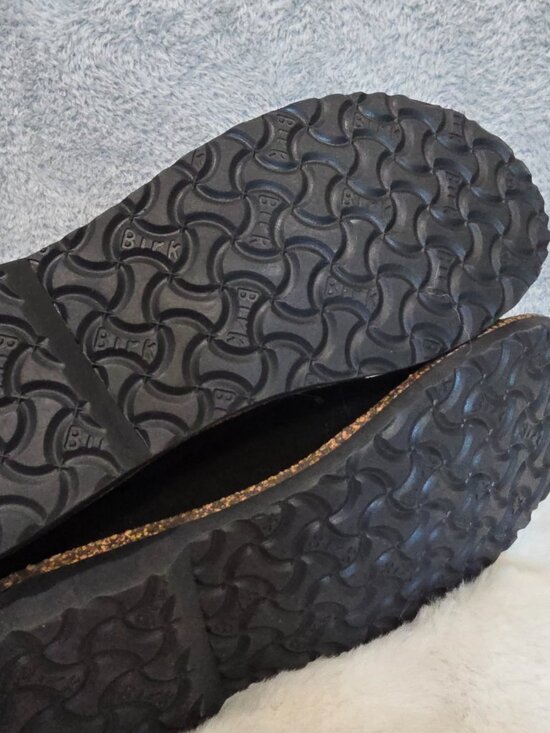 Birkenstock Uppsala Low Black Suede Size 42 Regular/Wide Men\'s 9 Ladies 11 NEW main image 5